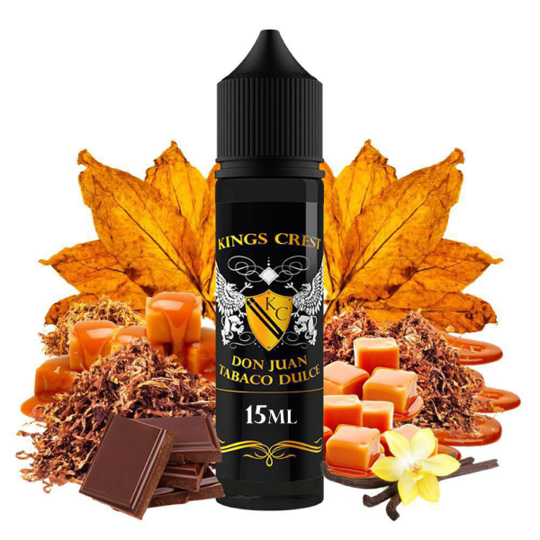 Bombo Kings Crest Don Juan Tabaco Dulce Flavor Shot 60ml - Χονδρική
